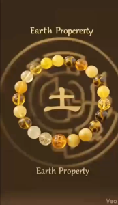 SG Local [Qiming Feng Shui] Five Elements Balance Natural Agate Bracelet - Crystal Healing for Gold Wood Water Fire Earth Luck - Adjustable Harmony Wristband