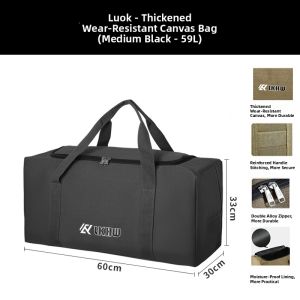 TUJUE | Thickened Canvas Storage Bag