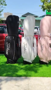 ( TẶNG PHỤ KIỆN ) TÚI ĐỰNG GẬY GOLF TITLEIST CÓ TAY KÉO & BÁNH XE – TIỆN DỤNG SANG TRỌNG