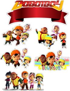 Topper Cake Boboiboy (Custom Nama)