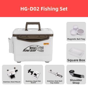 HENG GUAN | Multi-function Lightweight Insulation Tackle Box 20L