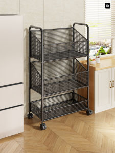 WUBUWEI | Multifunctional Kitchen Shelving Unit with Wheels