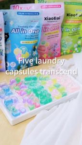 1 FOR 1 PROMO - XiaoBai ALL IN ONE LAUNDRY CAPSULES ( 60 PODS )