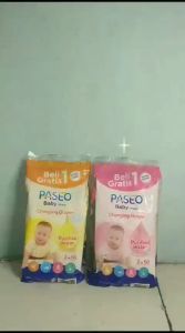 TISU BASAH PASEO BABY 50S (BELI 1 GRATIS 1) TISU BASAH PASEO JOJOBA OIL // TISU BAYI LEMBUT TERLARIS