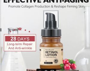 VIBRANT GLAMOUR Retinol Điêu khắc Tinh chất dưỡng da Chống lão hóa Chống nhăn Nâng Làm săn chắc Dưỡng ẩm và giữ ẩm Chăm sóc da mặt Repair 80ml