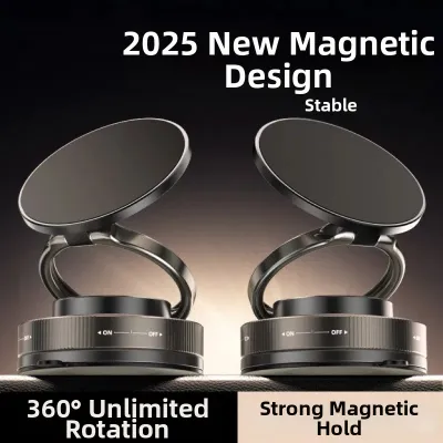 imobile | Nanomagnetic Vacuum Mount Foldable Universal Car Phone Holder