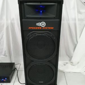 SPEAKER PASIF PA 15x2 POLYGRAND 15 Inch DOUBEL SPEAKER 15inch 15in PA15x2