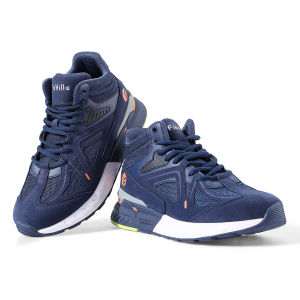 FitVille Mens High-Top รองเท้าบาสเก็ตบอลกว้างขึ้นรองเท้าผ้าใบลําลองน้ําหนักเบา Breathable สําหรับชายบวมฟุตบรรเทาอาการปวด