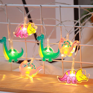 Dinosaurs String Lights For Kids Room Acrylic Lights Indoor Party Decoration Boys Room Light Christmas Decor 601