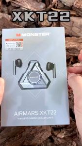 Monster XKT22 Wireless Bluetooth Earphones Gaming Headphones TWS Noise Reduction Earphones Bt 5.4 With Mic
