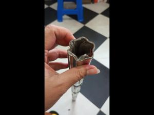 Pipa Motif Sakura 110 (BB) 1 1/2 Inc x 85cm Aksesories Stainless Steel Tangga Pagar Kanopi Balkon