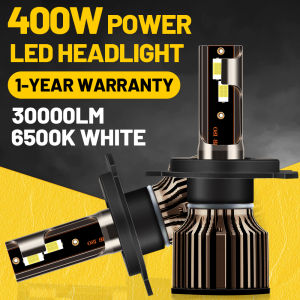 H4 Headlight Led Auto Bulb HB3 9005 HB4 9006 White 2Pcs Super Bright 400W Power Headlamps 880 9012 H1 H11 H7 H3 12V Led Lamp