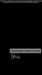Queensi Whitening Brightening Soap BPOM - Sabun Wajah & Tubuh Pencerah Kehangatan