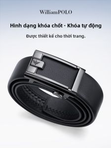 WILLIAMPOLO | Dây Nịt Da Nam Mới 2026 Khóa Tự Động