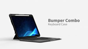 Nillkin iPad 11th (A16) /10th Gen/Air 7/6 11/13 inch M2 M3 / Air 5/4/10.2/Pro 11/Pro 12.9 Bumper Combo Keyboard Case Cover