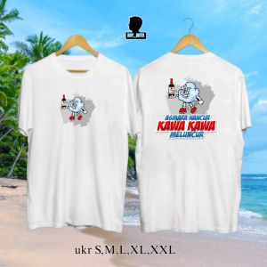 kaos cowok ASMARA HANCUR KAWA JAWA MELUNCUR  ||kaos cotton combed kata kata |kaos cowokkaos distro