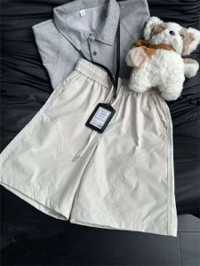 American Style Diagonal Cut Short Pants Mens Lightweight Ice Silk Quick Dry Basketball Shorts Running Sports Shorts