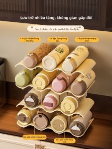 Kaman | Multilayer Dustproof Large Capacity Water Cup Organizer