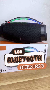 ( HÀNG LOẠI 1 ) Loa Bluetooth Boombox 4 Công Suất Lớn 180w Bluetooth Bản V5.3 Loa Nghe Nhạc Không Dây Hát Karaoke Siêu Đỉnh