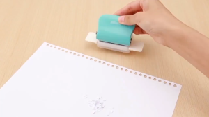 10pcs 30-Hole Plastic Loose Leaf Binder Rings Officom – DIY Notebook Binding Tool for Spiral Documents Home School & Office