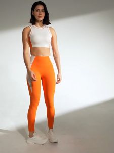 Set Tập Yoga GYM Thể Thao Naqi S-706 Thun Poly Cao Cấp Phối Màu Bộ Croptop Có Mút Lót Quần Legging Cạp Cao