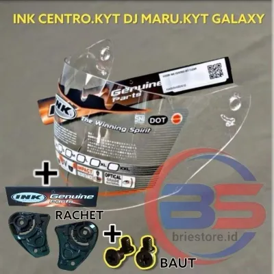 Kaca helm ink Centro free rachet + Baut rachet 4pc