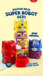 Rautan Meja ROBOT 6631 & Karakter Fancy: Aksesoris & Desain Unik