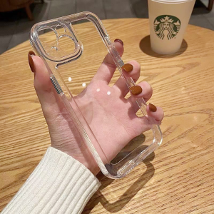 Clear Case สำหรับ Vivo V30 V29 Pro Y03 Y18 Y71 Y11 Y15 Y16 Y17 Y19 Y97 Y95 Y93 Y91 Y100 Y200 Y28 Y27 Y22 Y21 Y20a Y36 Y35 Y33 Y30 Y02 4G 5G S1 Pro Vivo V27 V25 V23 V20 V19V17V15 V11i V9 ProLuxury Space Sheild Clear Case