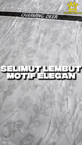 Bright Crown X HF Selimut Bulu Lembut UK 150x200CM/180x200CM PREMIUM Selimut Dewasa/Anak Halus