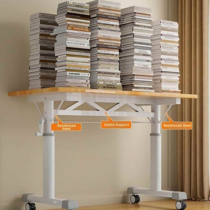 Manual%20Height%20Adjustable%20Table%20Legs%20with%20Casters%20Rectangular%20Computer%20Desk%20Rack%20Minimalist%20All-Moving%20Base%20Weight%20Bearing%20-%20Image%203