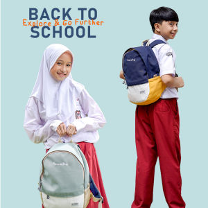 Tas Sekolah Anak Laki-Laki dan Perempuan Brand Ammar Kids Daily Backpack SD