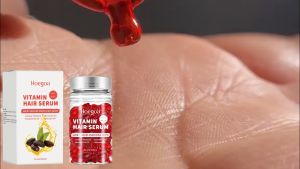 Hoegoa Moroccan hair Care Capsules Nourish And Repair Hair Plit Ends Broken Hair Dry Hair Care