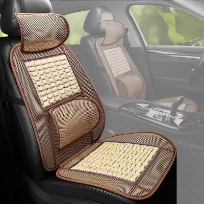 Breathable Summer Car Seat Pad Bamboo Ice Silk
