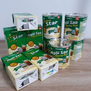 Vinamilk Ngoi Sao Phuong Nam Southern Star Sweetened Condensed Milk Vietnamese coffee