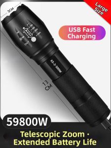 SHENYU | Rechargeable High-Intensity Long-Range Compact Handheld Torch