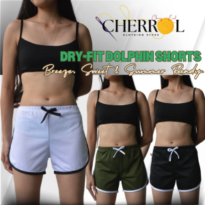 ZenRun Womens High Waist Dry-Fit Dolphin Summer Shorts(sizes: XS - 3XL)