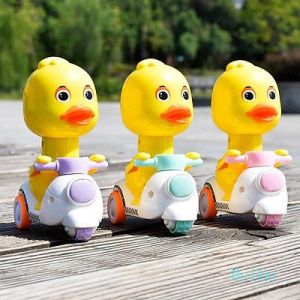 Đồ chơi gà đẻ trứng vịt đẻ trứng ngỗng chạy pin có nhạc đèn vui nhộn cho bé