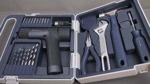 HOTO 12V Brushless Drill Tool Set for DIY Projects & Home Improvement