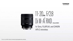 Tamron B060 11-20mm F/2.8 Di III-A RXD APS-C Wide Angle Zoom Lens for Canon RF Mount