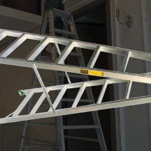 PREMIUM 10 Steps Aluminum Light Duty Double Sided Ladder Tangga Lipat Double Side Rumah 楼梯 双层楼梯