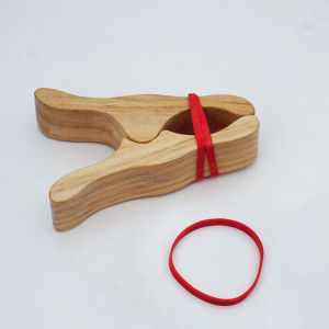 Large Size Pine Wood Clamp Game Clip Playclips Childrens Doll House Standard Clip Colorful Cloth Curtain Real Wood Eco-friendly