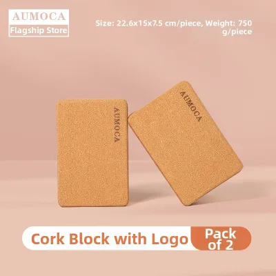 AUMOCA | High Density Professional Iyengar Yoga Block Cork