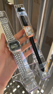 10 Giá đỡ trưng bày - Đế trưng mika đồng hồ đeo tay trong suốt chữ L