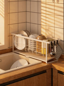 BANGJIE | Compact Kitchen Window Dish Drying Rack