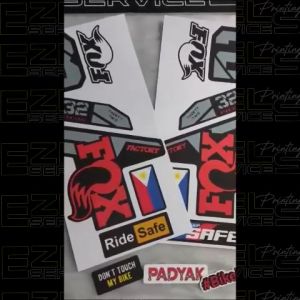 FOX STEPCAST 32 Bike Fork Sticker | EzelservicesPH