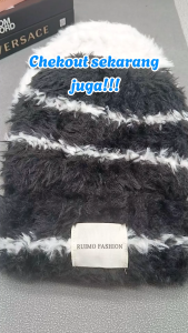Topi Rajut BULU Korean Style Terbaru D-22 Topi Rusia JENNY