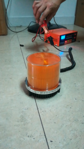LED Strobe Amber Warning Light Vehicle Beacon Lamp DC12v
