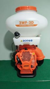 เครื่องพ่นปุ๋ย จินโอ้ เครื่องหว่านข้าว เครื่องพ่นลม เครื่องพ่นข้าว พ่นน้ำ 3WF - 3D คอสแตนเลส ท่อ 3.5นิ้ว 26 ลิตร