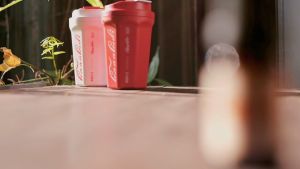 Đèn Xông Hình Cốc Giữ Nhiệt Coke | Farm Forest | Máy xông phun sương khuếch tán mùi hương kết hợp dáng ly dữ nhiệt