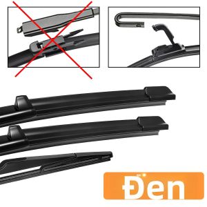Bộ Gạt Mưa Kính Chắn Gió Trước & Sau Hyundai I20 BC3 2020-2024 Phụ Tùng Ô Tô Bằng Cao Su Tăng Cường Tầm Nhìn Khi Lái Xe